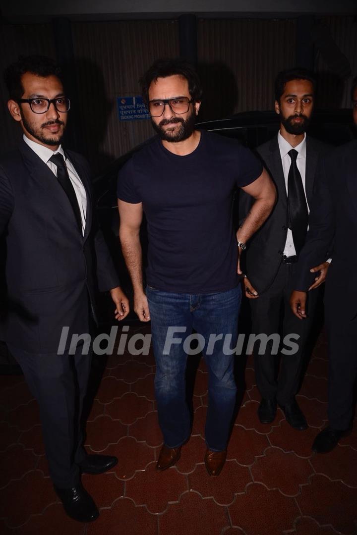 A candid shot of Saif Ali Khan