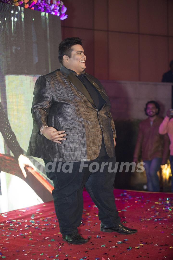 Actor Abhishek Bajaj makes a dashing bike entry during his sangeet ceremony