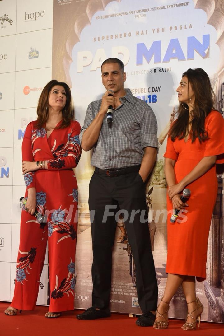 Team Padman at it's first song launch
