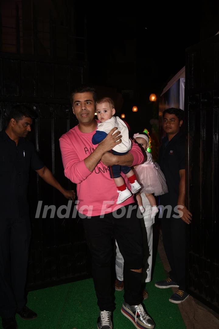 AbRam, Yash and Roohi Johar celebrate Christmas