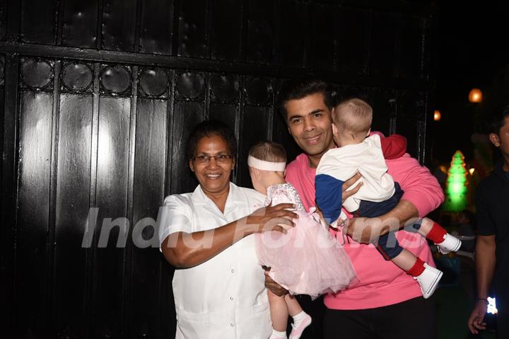 AbRam, Yash and Roohi Johar celebrate Christmas