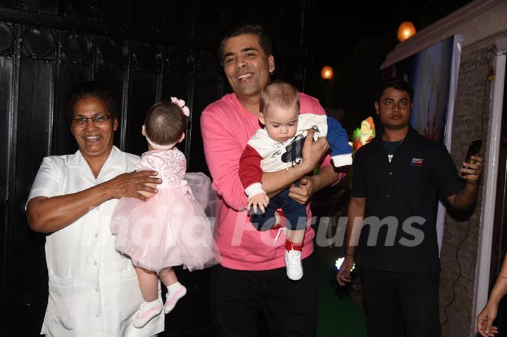 AbRam, Yash and Roohi Johar celebrate Christmas