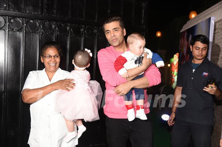 AbRam, Yash and Roohi Johar celebrate Christmas