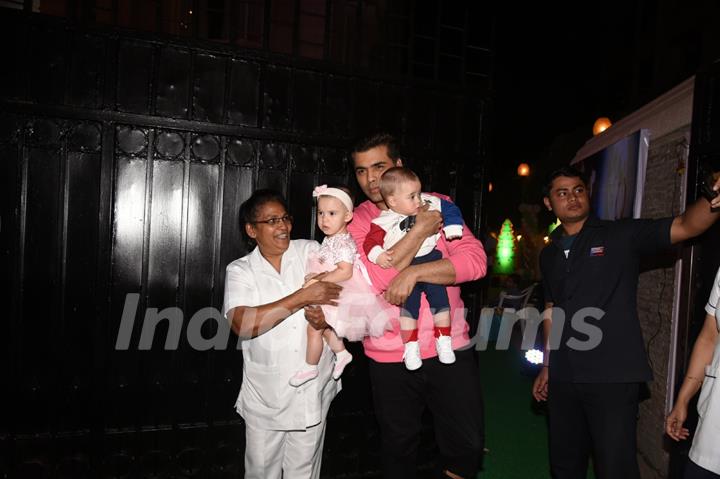 AbRam, Yash and Roohi Johar celebrate Christmas