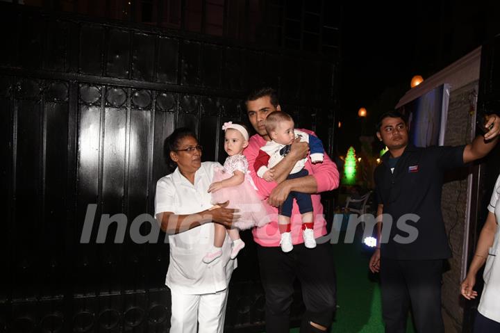 AbRam, Yash and Roohi Johar celebrate Christmas