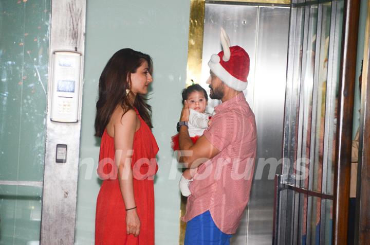 Christmas Bash at Arpita Khan's residence