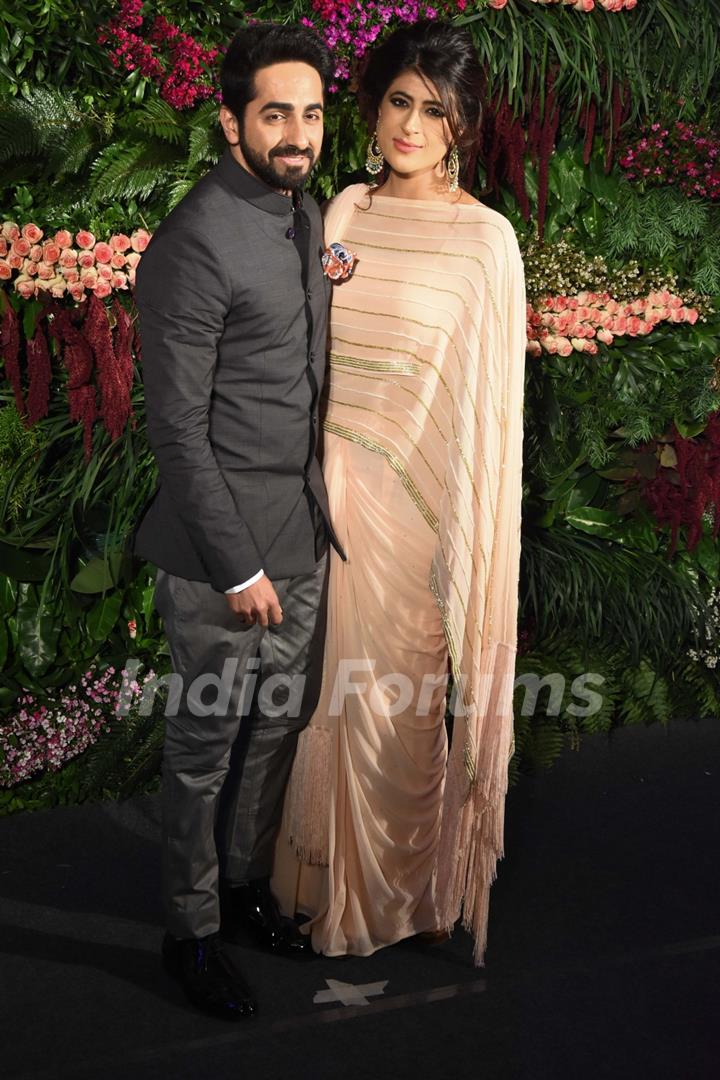 Bachchan's, SRK, Ranbir, Varun, Katrina and others at the Reception