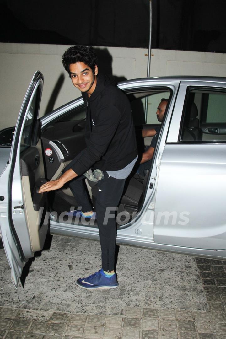 Ishaan Khattar's sporty look