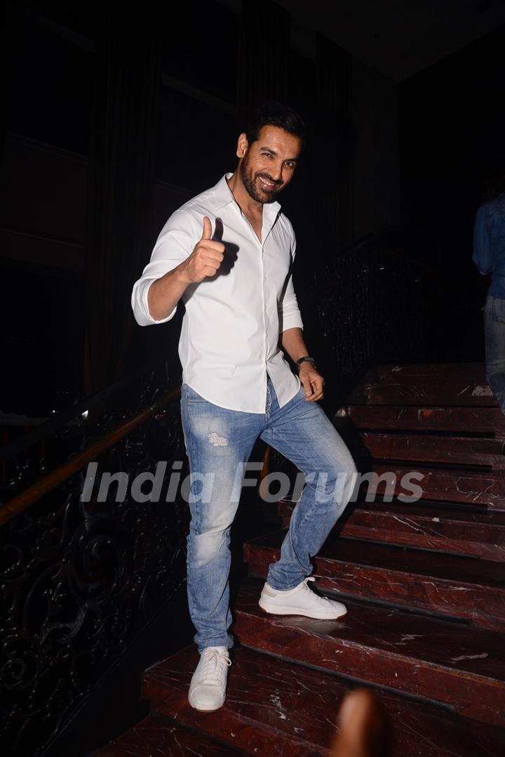 The Charismatic John Abraham at a Launch