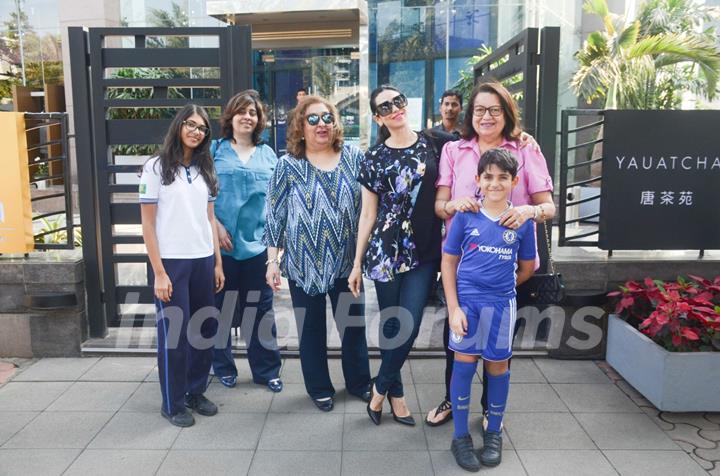 Karisma Kapoor's lunch with Family