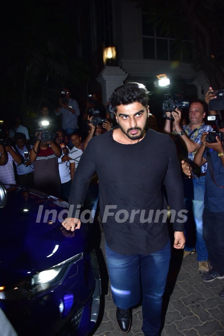 Arjun Kapoor arrives