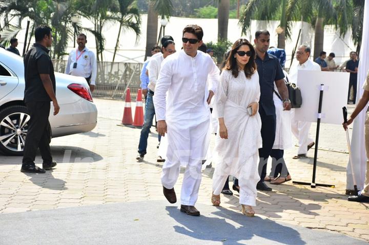 Madhuri Dixit and Sriram Nene