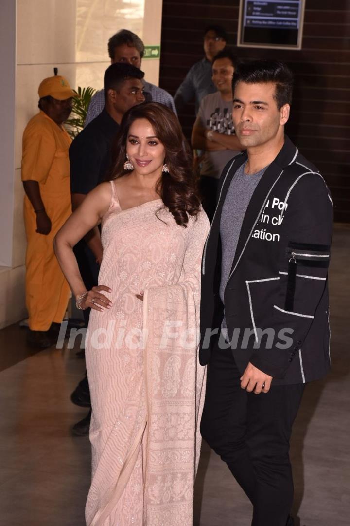 Madhuri Dixit & Karan Johar at Bucket List Launch