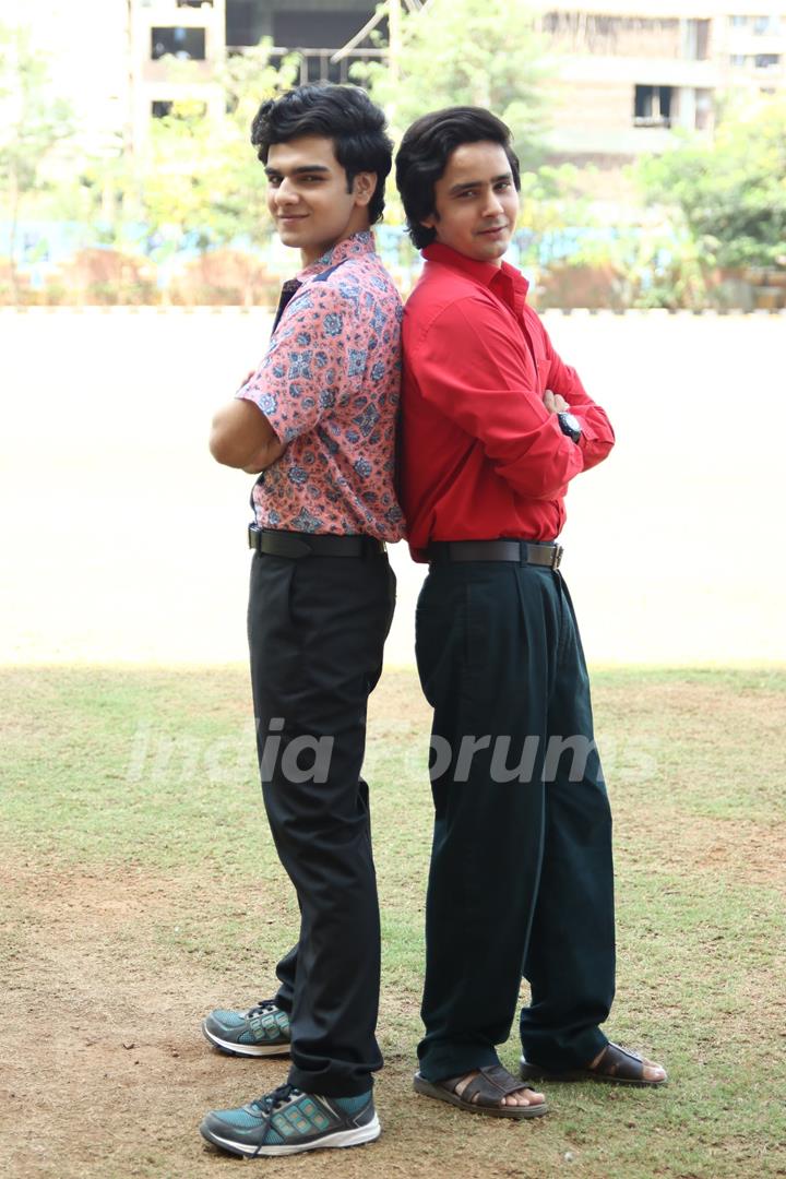 Raghav Dhir aka Pandit and Munna aka Sanjay Chaudhary from Yeh Un Dinon Ki Baat Hai