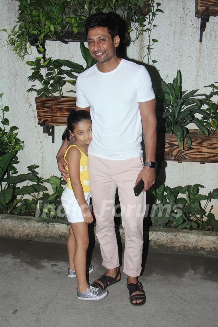 Indraneil Sengupta along with daughter spotted at Incredibles 2 screening!