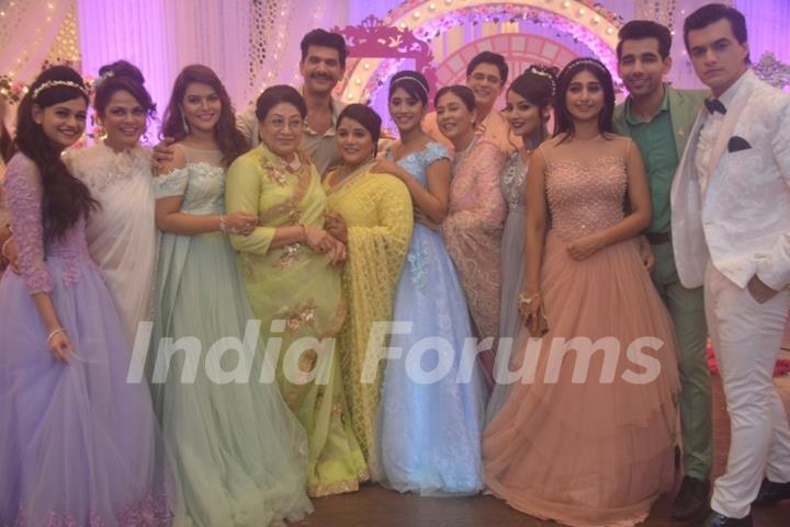 Mansi and Anmol Sangeet Pictures in Yeh Rishta Kya Kehlata Hai