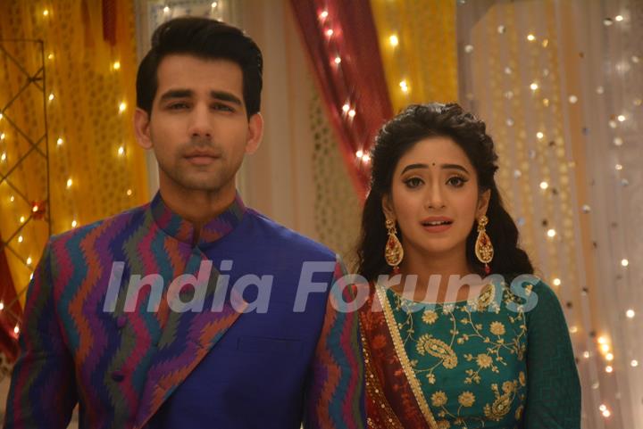 Naksh and Naira at Teej celebration on Yeh Rishta Kya Kehlata Hai