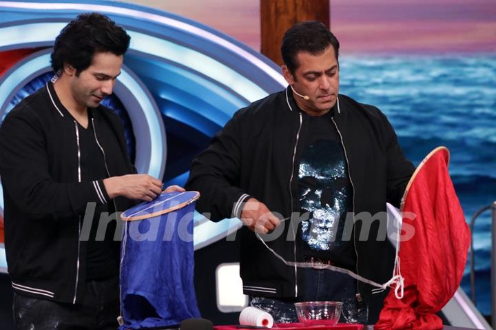 Weekend ka Vaar: Varun Dhawan challenged Salman to take the Sui- dhaga challenge