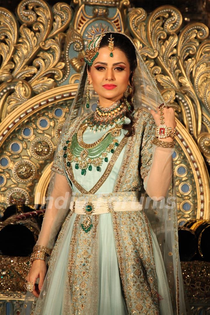 Parvati Sehgal as Salima at the launch of COLORS' Dastaan-E-Mohobbat Salim Anarkali