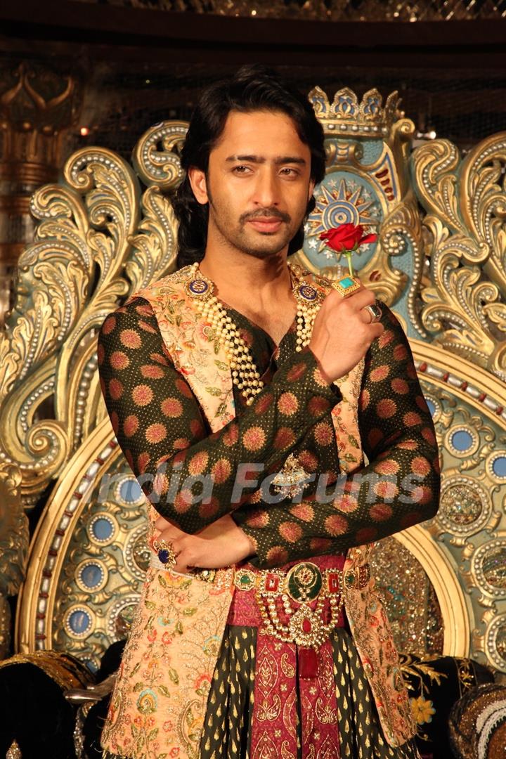 Shaheer Sheikh as Salim at the launch of COLORS'Dastaan-E-Mohobbat Salim Anarkali