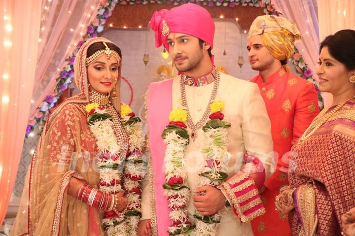 Wedding Pictures of Samar and Jaya from Main Maayke Chali Jaungi Tum Dekhte Rahiyo