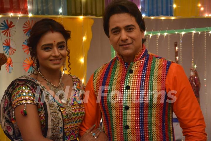 Navratri celebration at Yeh Rishta Kya Kehlata Hai