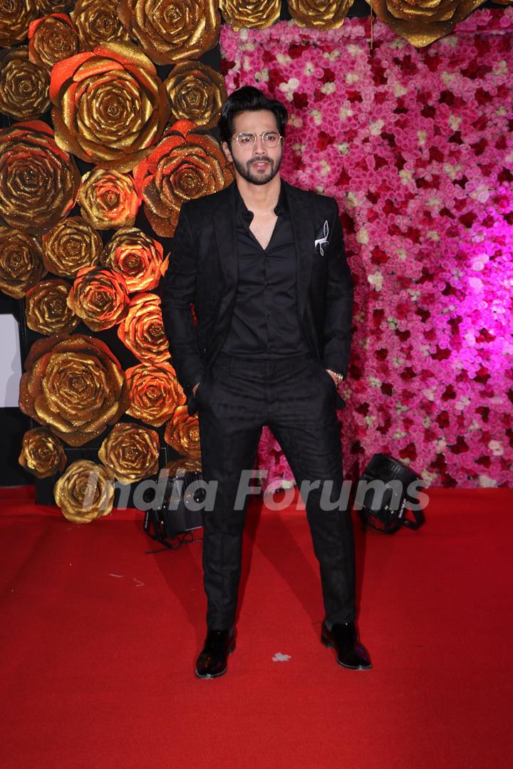 Varun Dhawan spotted at Lux Golden Rose Awards