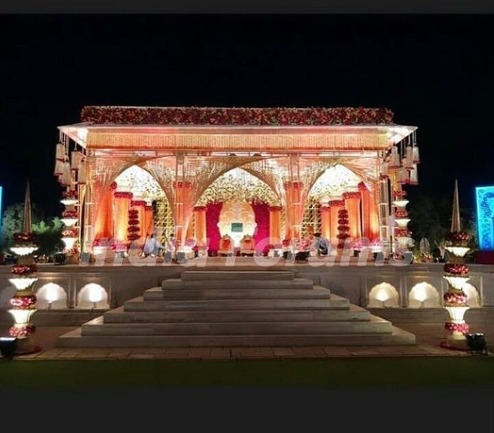 Priyanka Chopra's Wedding Mandap at 'Umaid Bhavan'