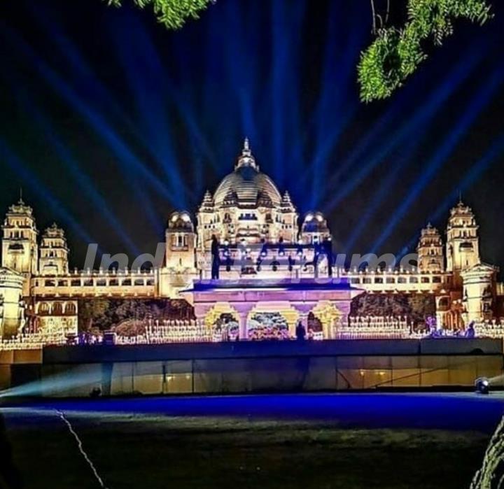 Priyanka Chopra's Wedding Mandap at 'Umaid Bhavan'