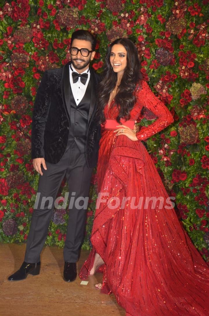 Ranveer- Deepika hosted the Mumbai reception