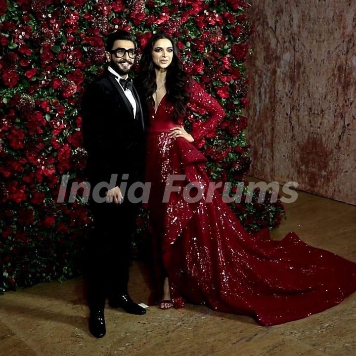 Ranveer- Deepika hosted the Mumbai reception