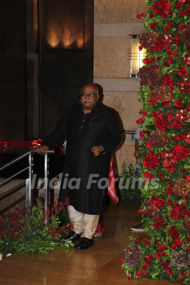 Saurabh Shukla at Ranveer Deepika Wedding Reception Mumbai