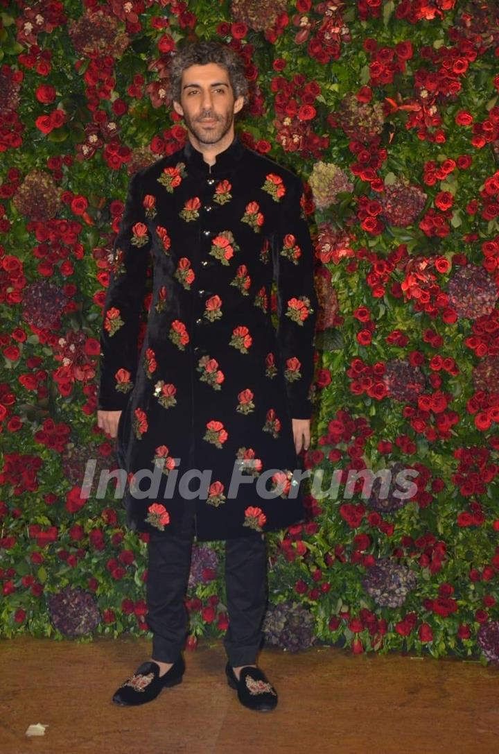 Jim Sarbh at Ranveer-Deepika's Mumbai reception