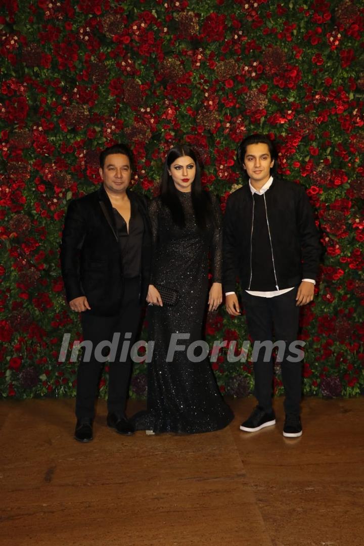 Ahmed Khan at Ranveer Deepika Wedding Reception Mumbai