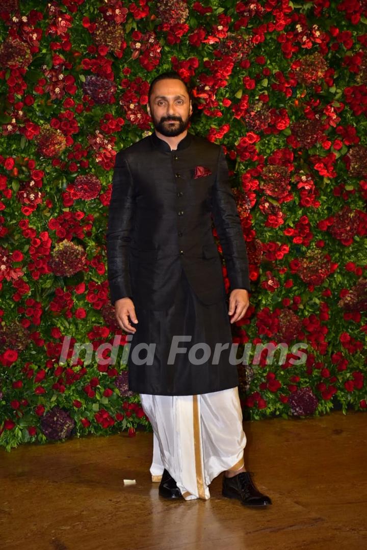 Rahul Bose at Ranveer Deepika Wedding Reception Mumbai