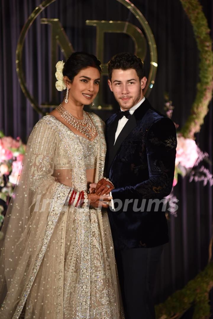 Priyanka and Nick at their Wedding Reception, Delhi