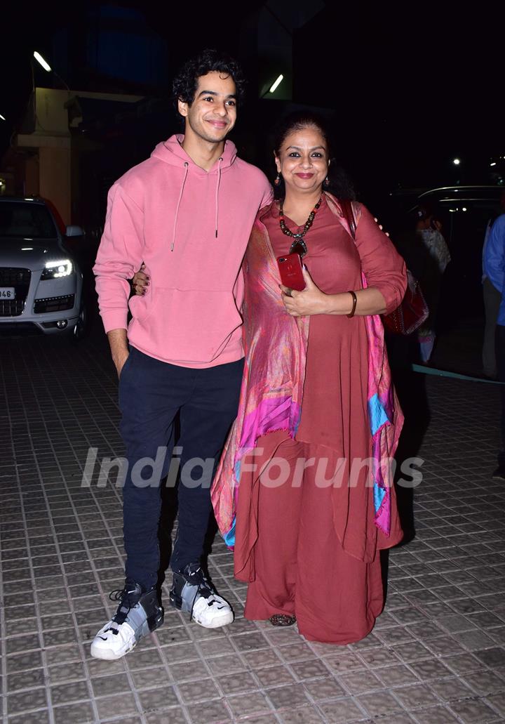 Ishaan Khattar at the screening of film 'Kedarnath'