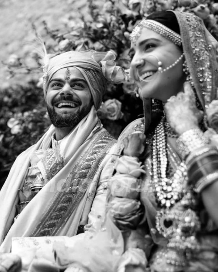 Virat Kohli and Anushka Sharma wedding Picture