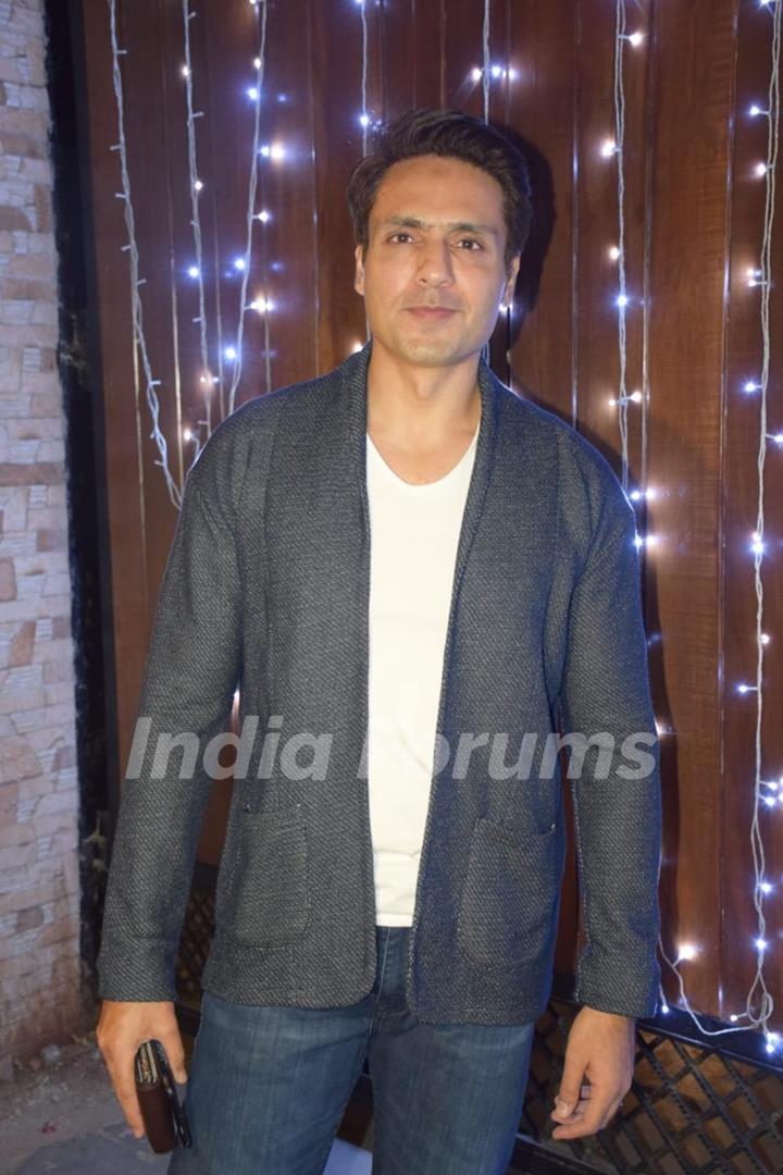 Iqbal Khan at Additi Gupta and Kabir Chopra cocktail Party