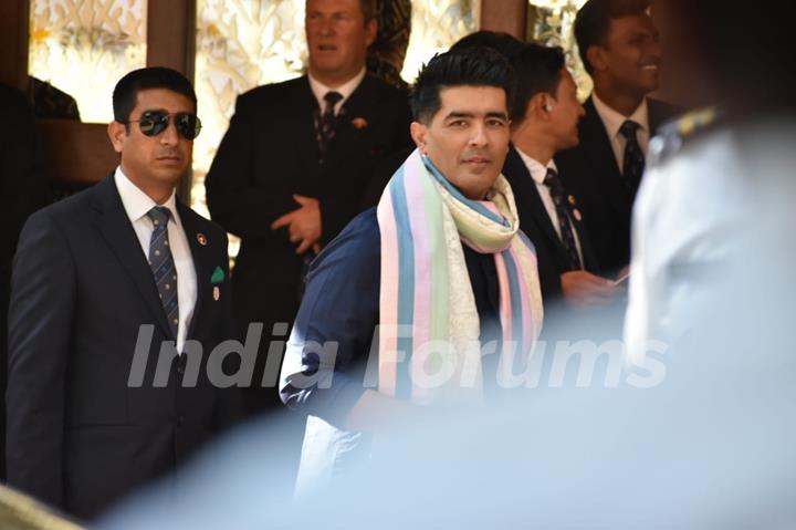 Manish Malhotra at Isha Ambani-Anand Piramal Wedding