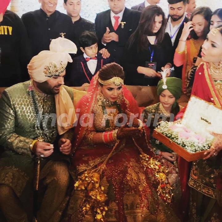 Kapil Sharma and Ginni Chatrath Wedding Pictures