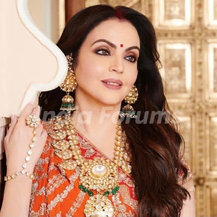 Neeta Ambani on Sangeet function of Isha Ambani at Udaipur