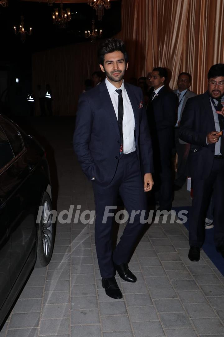 Kartik Aaryan for Isha Ambani and Anand Piramal Reception