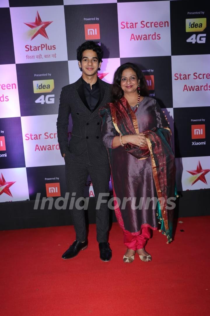 Ishaan Khattar at Star Screen Awards 2018