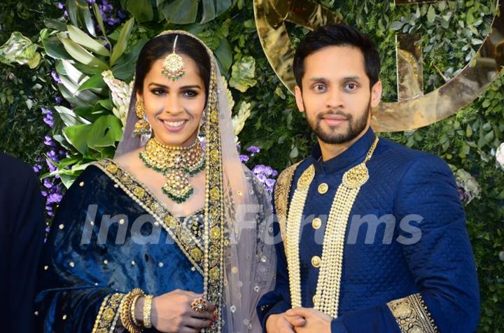 Sania Nehwal wedding reception