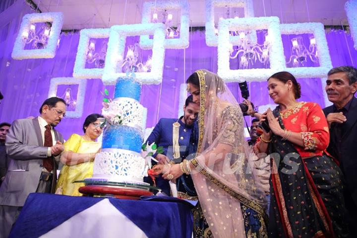 Sania Nehwal wedding reception