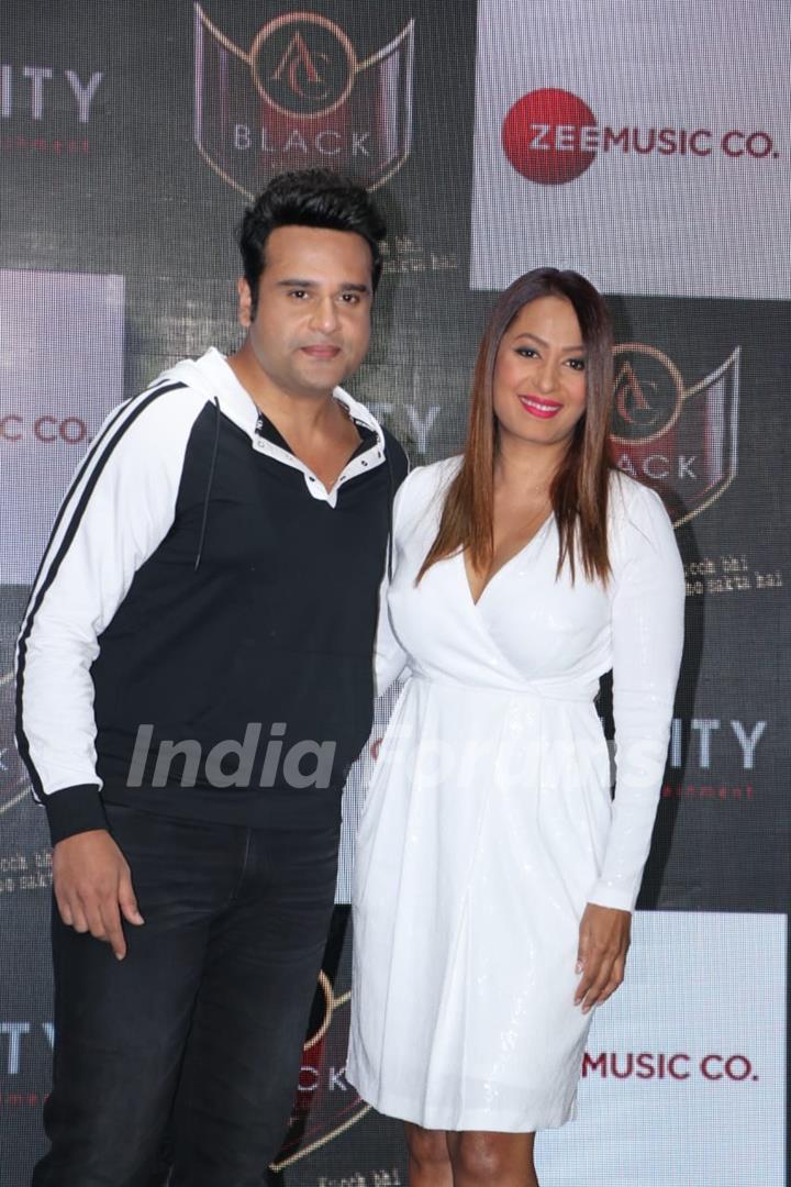 Krushna Abhishek with wife Kashmira Shah spotted at Hard Rock Cafe in Andheri