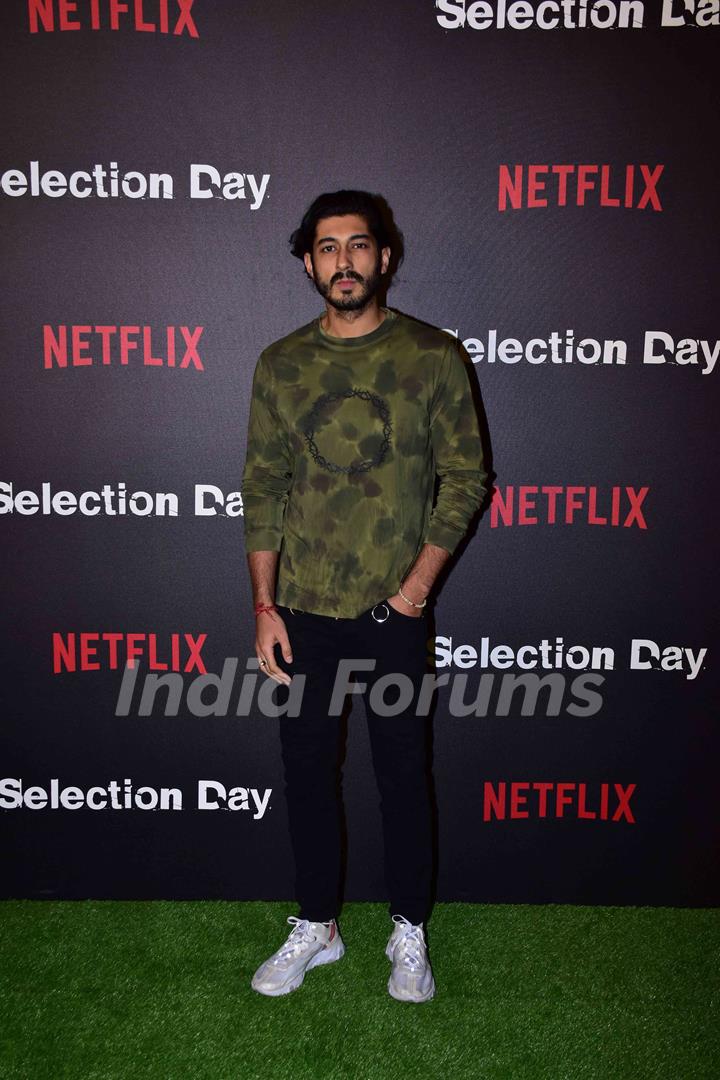 Mohit Marwah snapped at  Netflix's screening of Selection Day