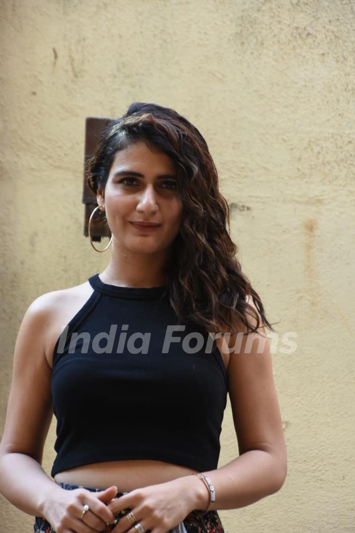 Fatima Sana Shaikh spotted around the town