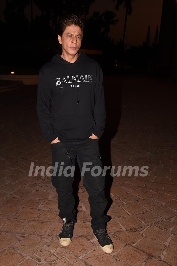 Shah Rukh Khan spotted during Zero's Promotions